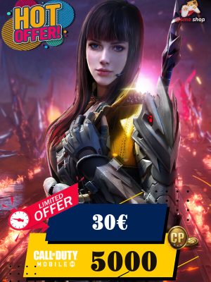 Hot Offer : Call Of Duty Mobile 5000 CP
