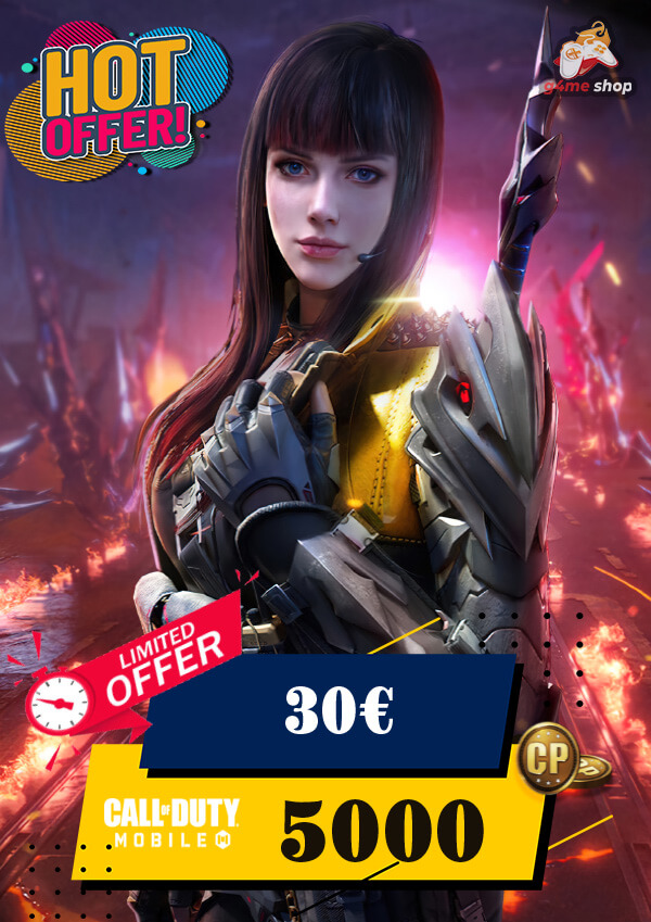 Hot Offer : Call Of Duty Mobile 5000 CP